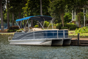 pontoon boat dock at modular design floating dock